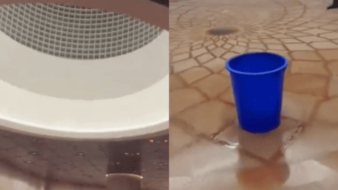 राम मंदिर की छत टपकने के बाद अब नई संसद की छत हुई लीक.., पानी टपकने पर लगाना पड़ा ड्रम राम मंदिर की छत टपकने के बाद अब नई संसद की छत हुई लीक.., पानी टपकने पर लगाना पड़ा ड्रम