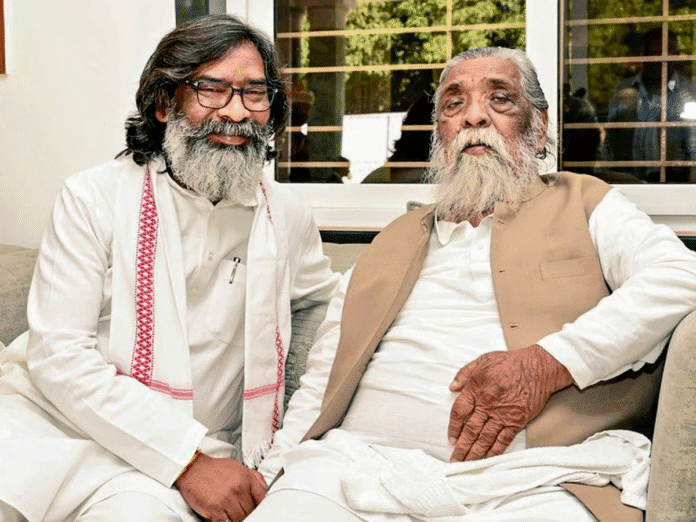 पूर्व मुख्यमंत्री शिबू सोरेन का निधन, झारखंड में शोक