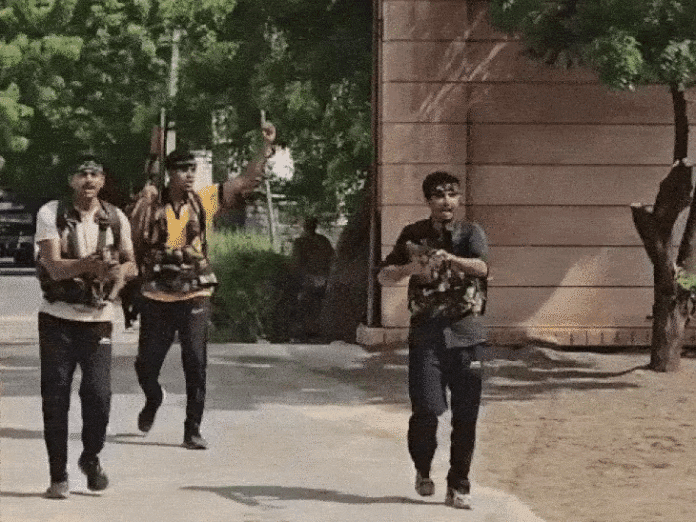 बाड़मेर कलेक्ट्रेट मॉक ड्रिल में आतंकी हमले का सिमुलेशन