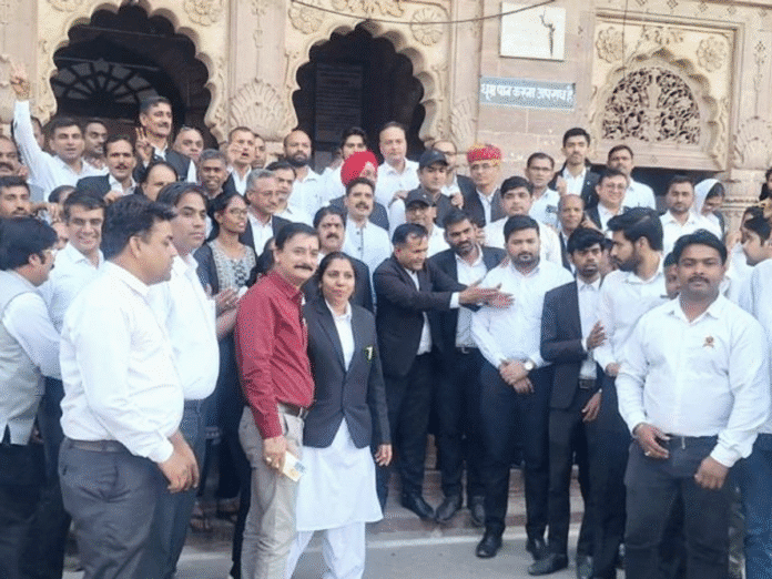 बीकानेर हाईकोर्ट बेंच विवाद पर जयपुर जिला अदालतों में कामकाज ठप