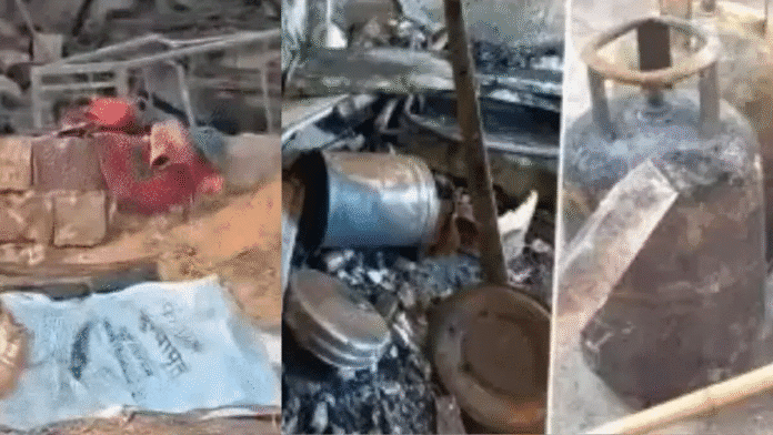 : जोधपुर हरढाणी कस्बे में गैस सिलेंडर विस्फोट की घटना