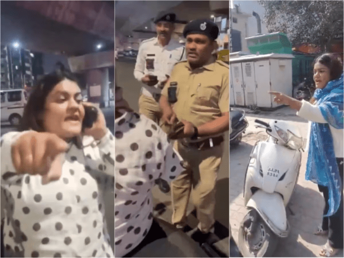 अहमदाबाद पालडी इलाके में महिला से मारपीट का वीडियो वायरल