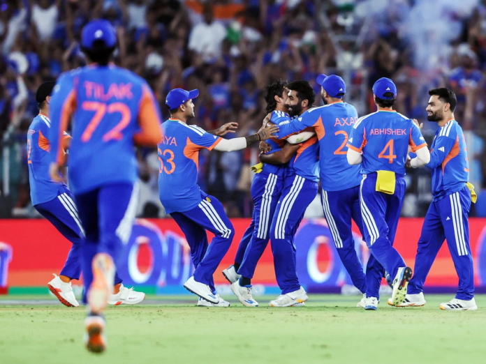 टी20 वर्ल्ड कप 2026 फाइनल में भारत की जीत का जश्न