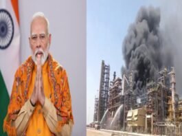 पचपदरा रिफाइनरी में आग के बाद राहत कार्य और स्थगित कार्यक्रम