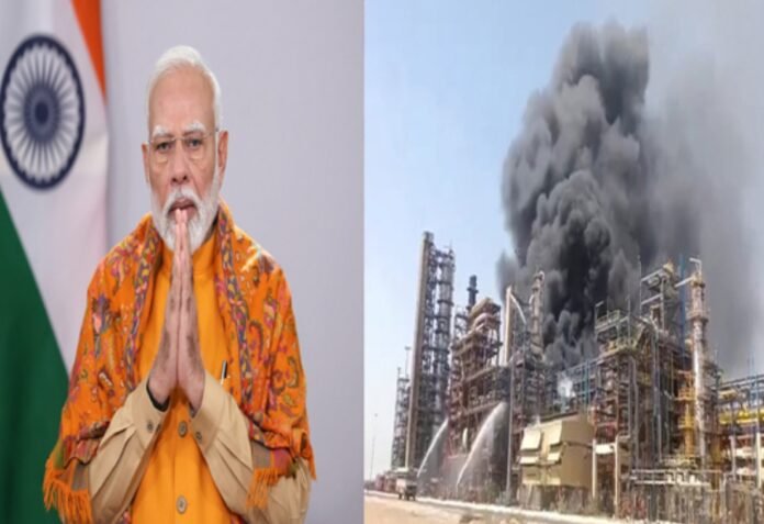 पचपदरा रिफाइनरी में आग के बाद राहत कार्य और स्थगित कार्यक्रम