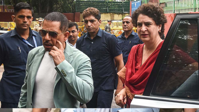 रॉबर्ट वाड्रा राउज एवेन्यू कोर्ट में पेशी के दौरान
