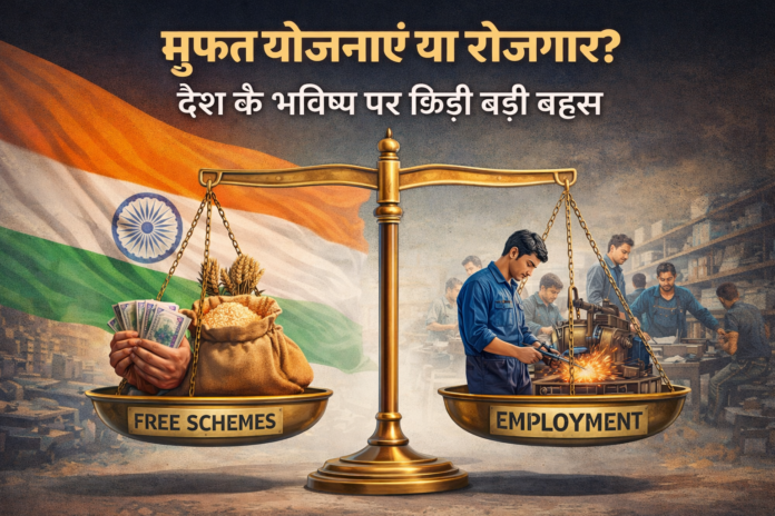 मुफ्त योजनाओं और रोजगार पर देशव्यापी बहस