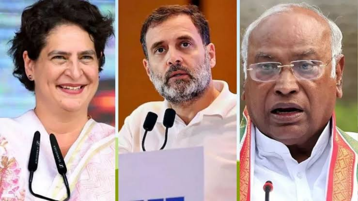 श्रीकृष्ण जन्माष्टमी पर मल्लिकार्जुन खरगे राहुल गांधी और प्रियंका गांधी की देशवासियों को शुभकामनाएं श्रीकृष्ण जन्माष्टमी पर मल्लिकार्जुन खरगे राहुल गांधी और प्रियंका गांधी की देशवासियों को शुभकामनाएं
