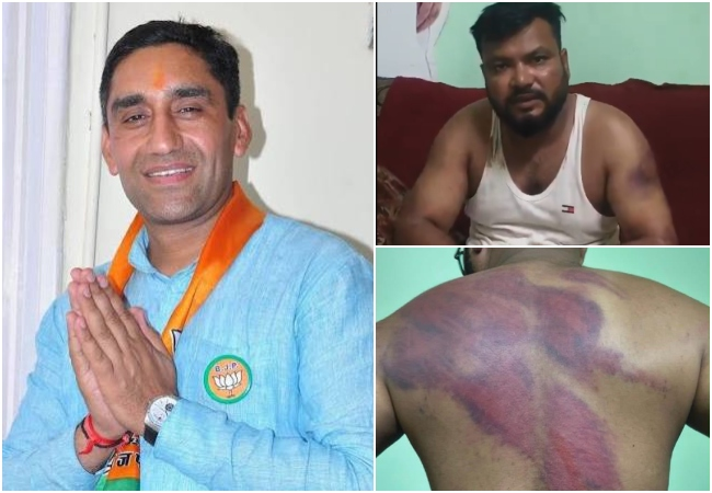 मुंडका बीजेपी विधायक गजेंद्र द्राल पर दलित मंडल अध्यक्ष सुनील कुमार से मारपीट के आरोप मुंडका बीजेपी विधायक गजेंद्र द्राल पर दलित मंडल अध्यक्ष सुनील कुमार से मारपीट के आरोप